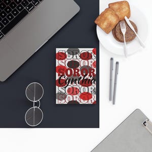 Delta Sigma Theta Soror Customized  Hardcover Journal Matte