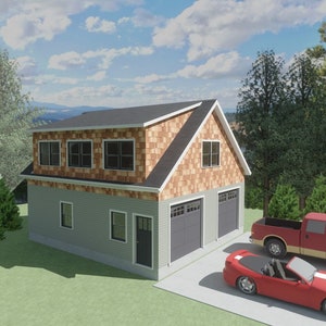 28X30 Garage With Bonus Room