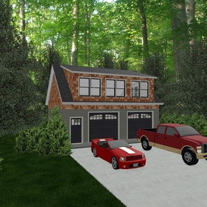 28x30 garage with a bonus room