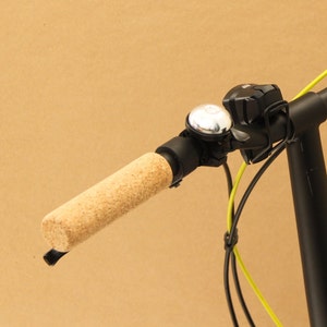 Manopole in sughero per bicicletta - Forma DRITTA