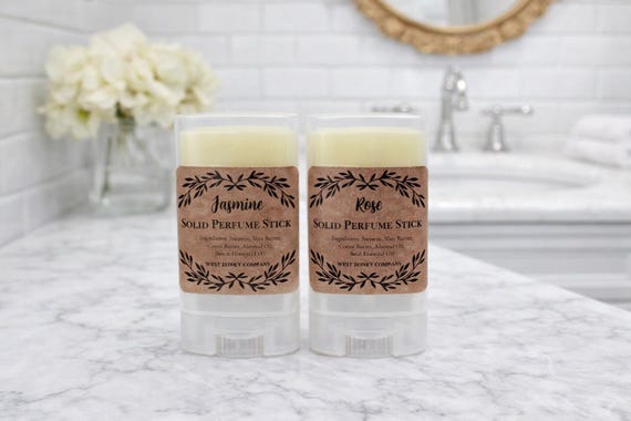 Solid Perfume Stick | Natural Beeswax Solid Perfume | Pocket Perfume | Handmade Fragrance | West Honey Company