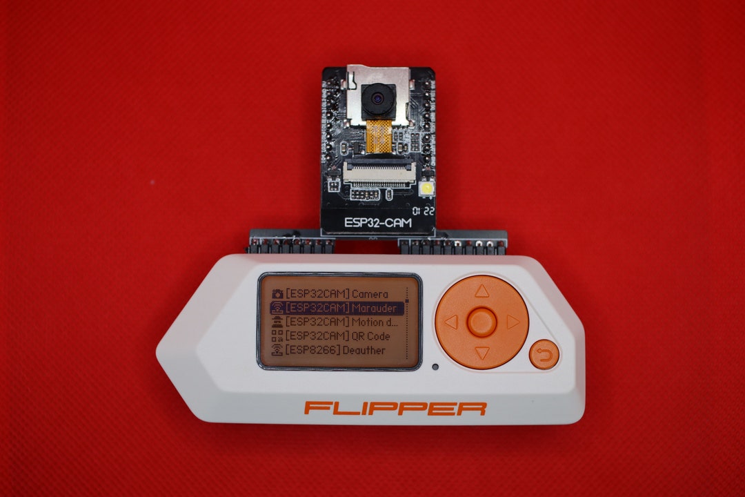Flipper Zero ESP32 CAM Esp32cam Add on Board Running Mayhem Etsy UK