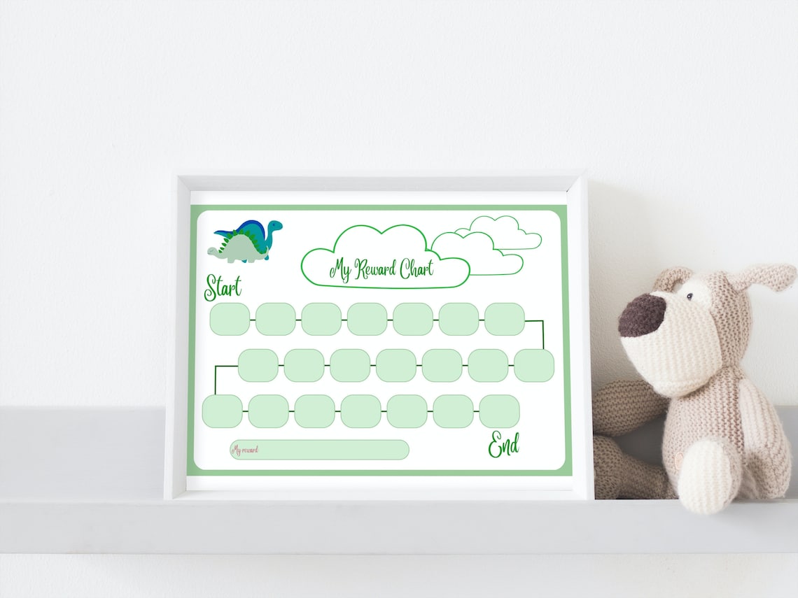 Printable Childrens Reward Chart Behaviour Chart - Etsy