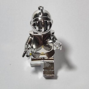 Lego Chrome Silver Knight Castle mini figure New