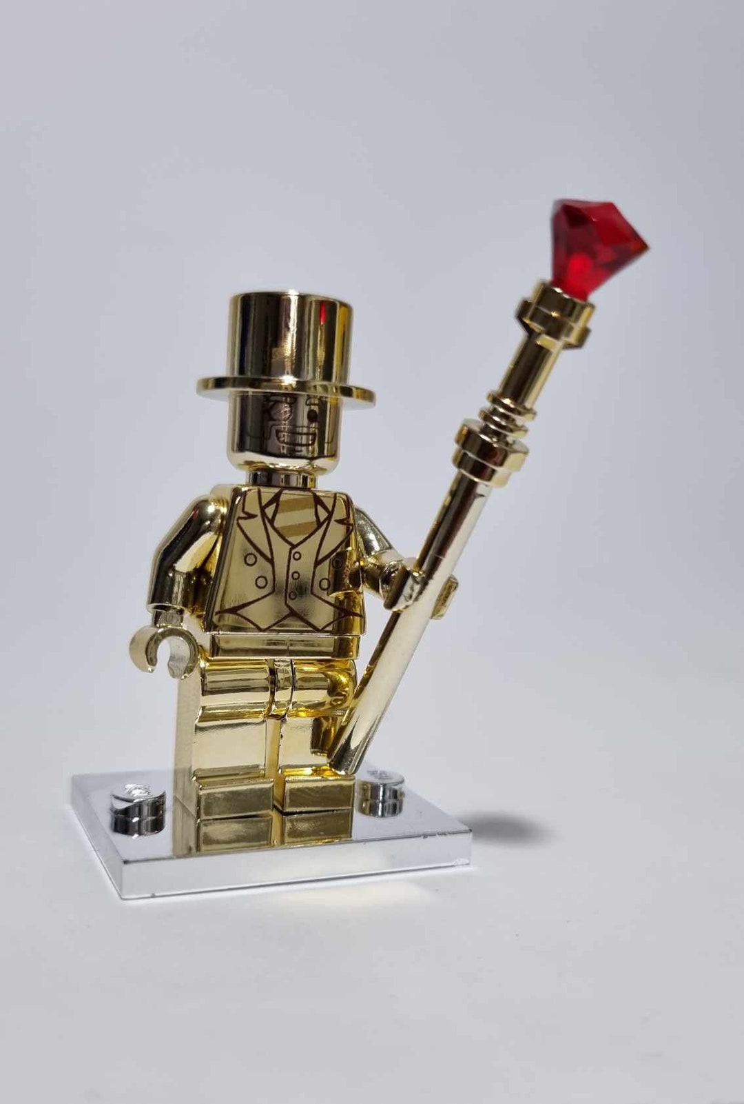 LEGO Mr Gold Minifigure All Parts Genuine Lego - Etsy