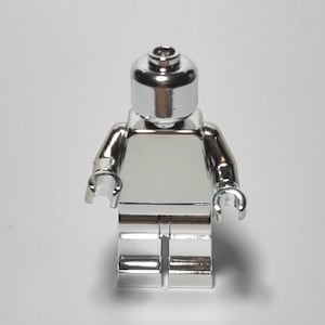 Mini-figurines Lego Chrome Argent