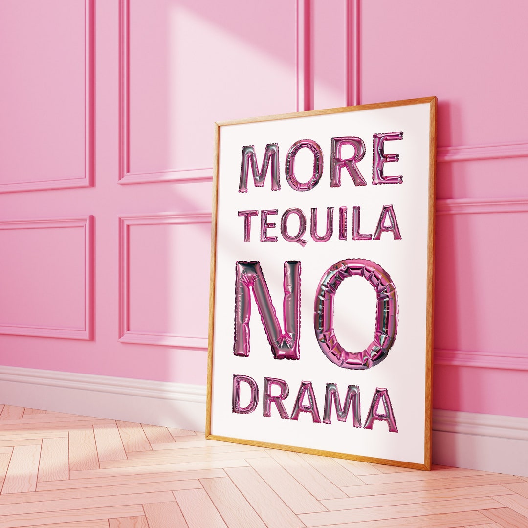 Tequila Bar Cart Art Cocktail Poster Preppy Y2k Room Decor Etsy