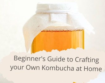 Kombucha Brauanleitung - Anfängerrezepte & Anleitung (PDF)