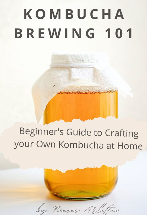 Kombucha Brewing 101 E-book - Printable Beginner's Guide to Crafting ...