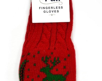 Fingerless Gloves - Christmas Edition