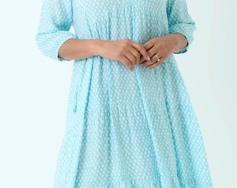 Summer Dress - Blue