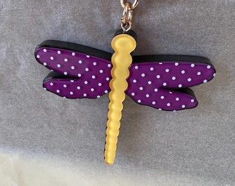 Dragonfly keyring holder, key chain - Accessories