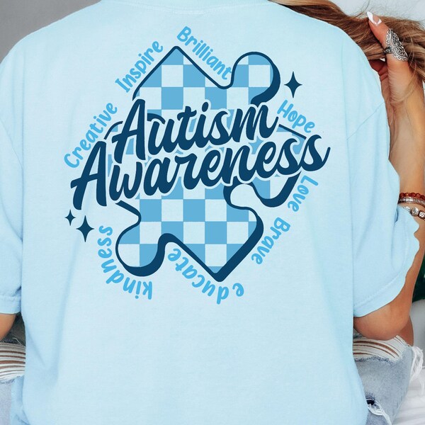 Autism Awareness Puzzle Piece Shirt