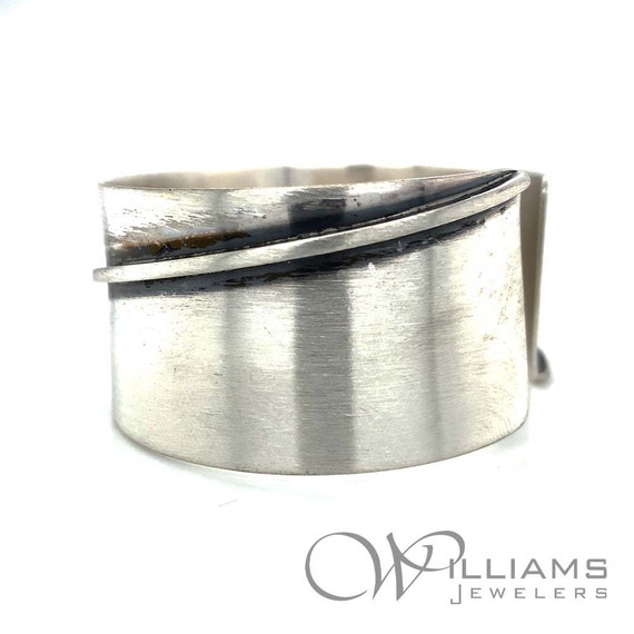 Vintage Sterling Silver Mid-Century Modernist Ott… - image 2