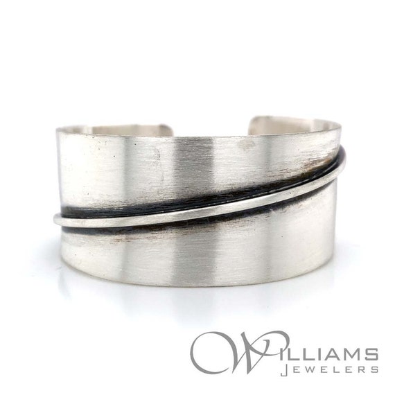 Vintage Sterling Silver Mid-Century Modernist Ott… - image 1