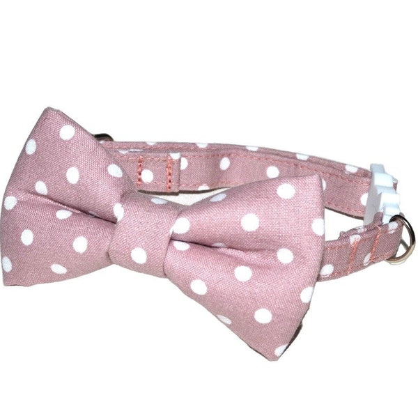 Polka Dot Bowtie - Etsy