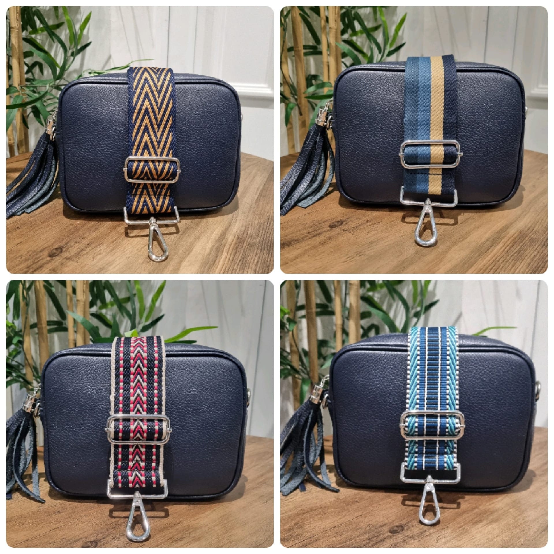 DIY Wide Studded Rivet Handbag Strap Replacement Leather Shoulder Bag Belts  90cm