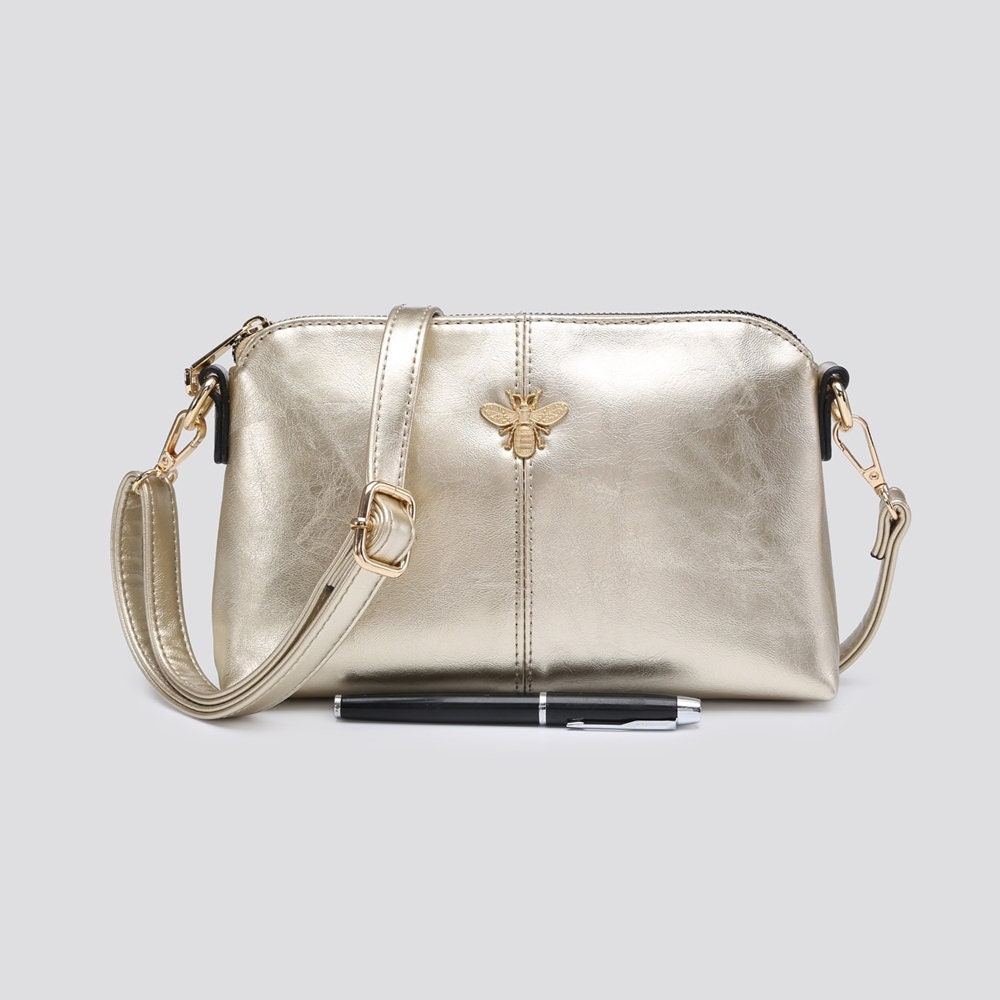 9 Colors Bee Cross Body Bag/shoulder Bag/vegan Leather Etsy UK