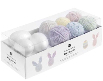 NEU F/S 2025 Ricorumi Nilli Nilli "Ostereier" Häkelset Ostern von RICO Design