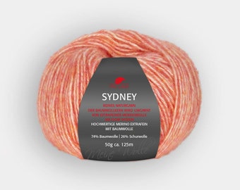 Wolle Sydney von Pro Lana, kuschelweiches Garn aus Baumwolle und Merino