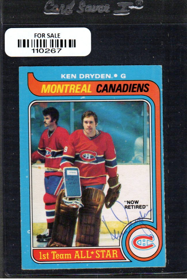 Ken Dryden Montreal Canadiens Signed Autographed 8 x 10 Photo PRO-Cert COA