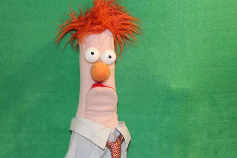Beaker Muppet Fully Working Puppet Etsy