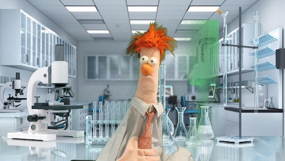 Beaker Muppets Lab Coat