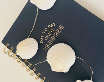 Handmade Seashell Fairy String Lights