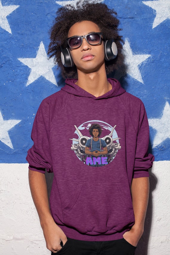 Felpa con cappuccio estetica da aviatore Felpa con cappuccio