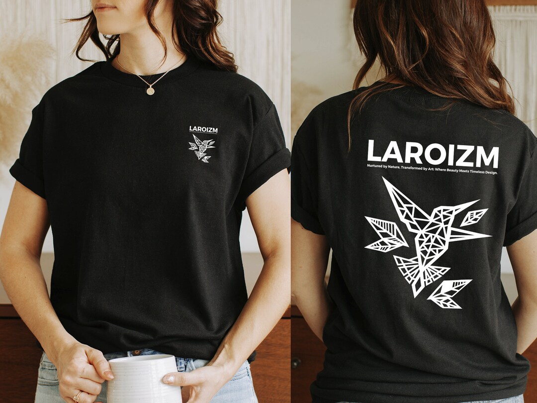 Colibri Embroidery Red T-Shirt