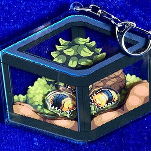 Rubber Ducky Isopod Enclosure Pixel Shaker Charm