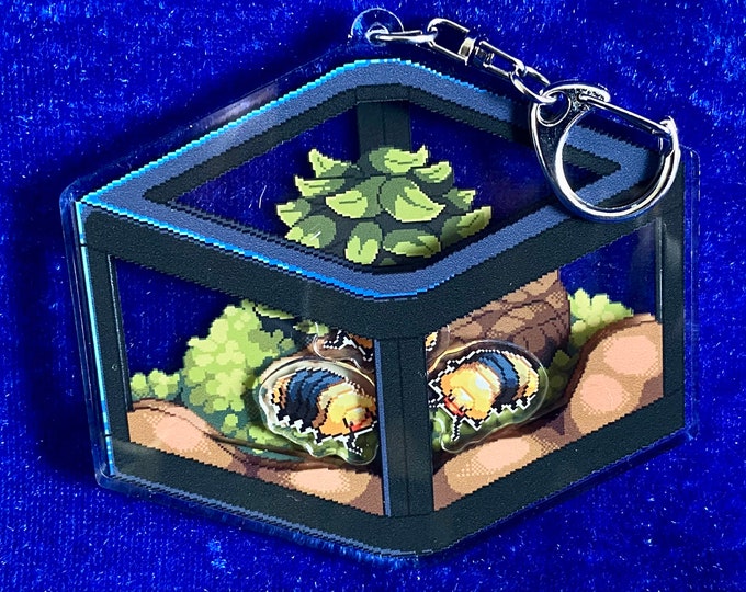 Rubber Ducky Isopod Enclosure Pixel Shaker Charm Etsy