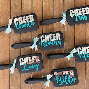 Cheer Brush | Cheer Gift | Cheerleader Gift | Custom Cheer Brush | Personalized Cheer Gift | Team Gift | Send Off Gift