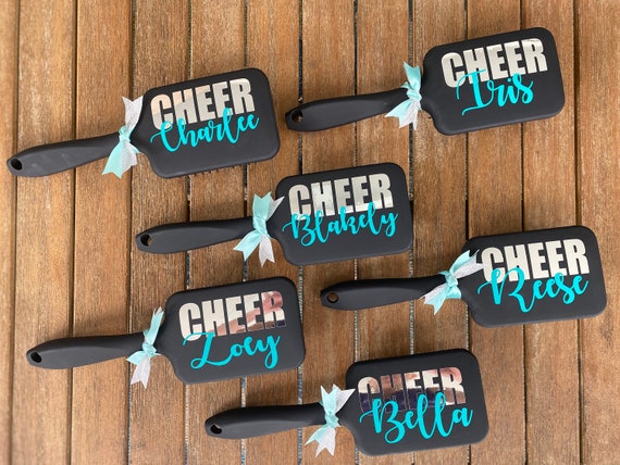 Personalized Cheer Brush: Custom Cheerleader Gift