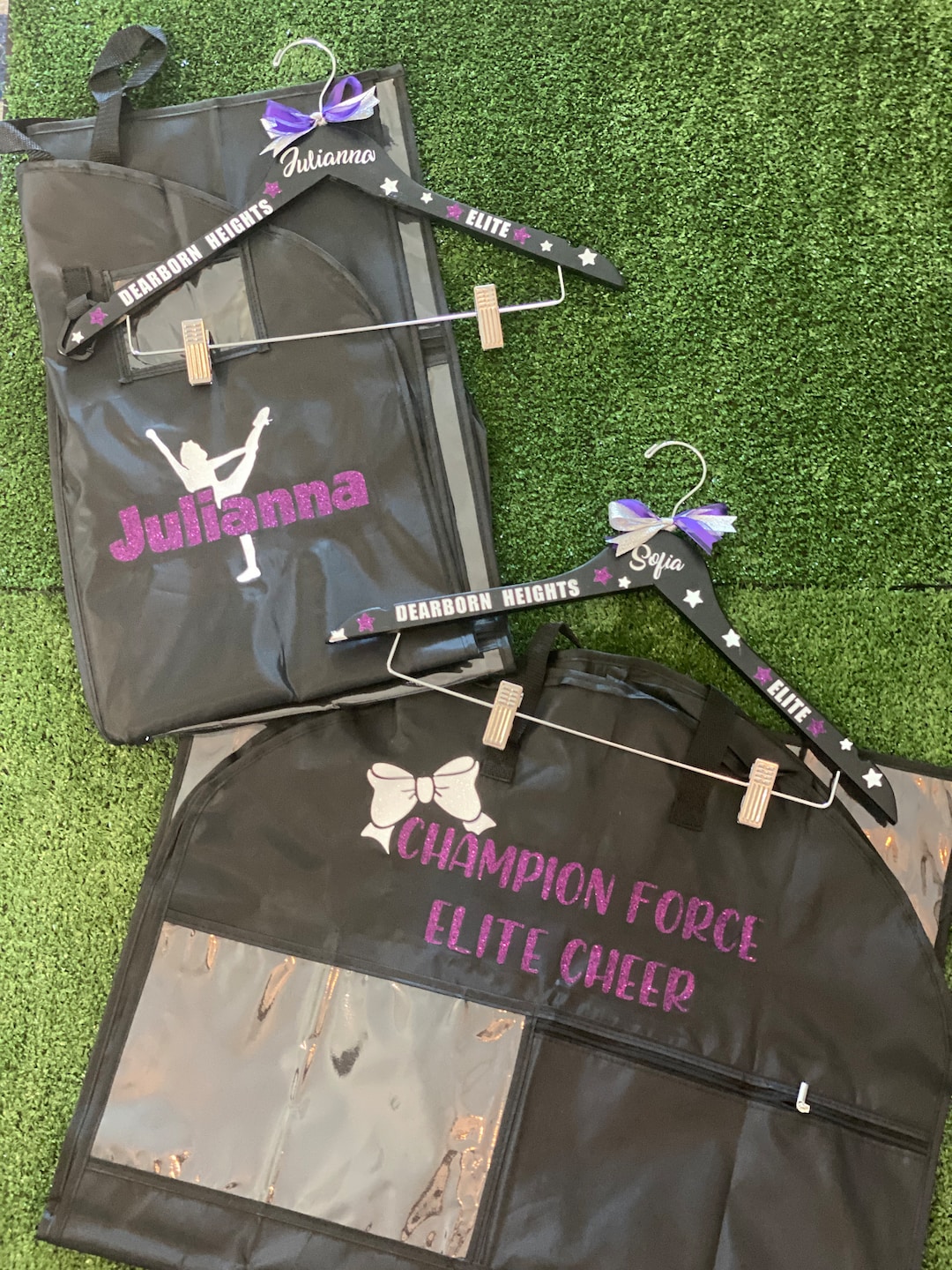 Personalized Cheer Garment Bag With Hanger Garment Bag Dance Garment