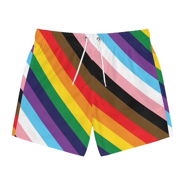 Non Binary Swim Trunks Etsy