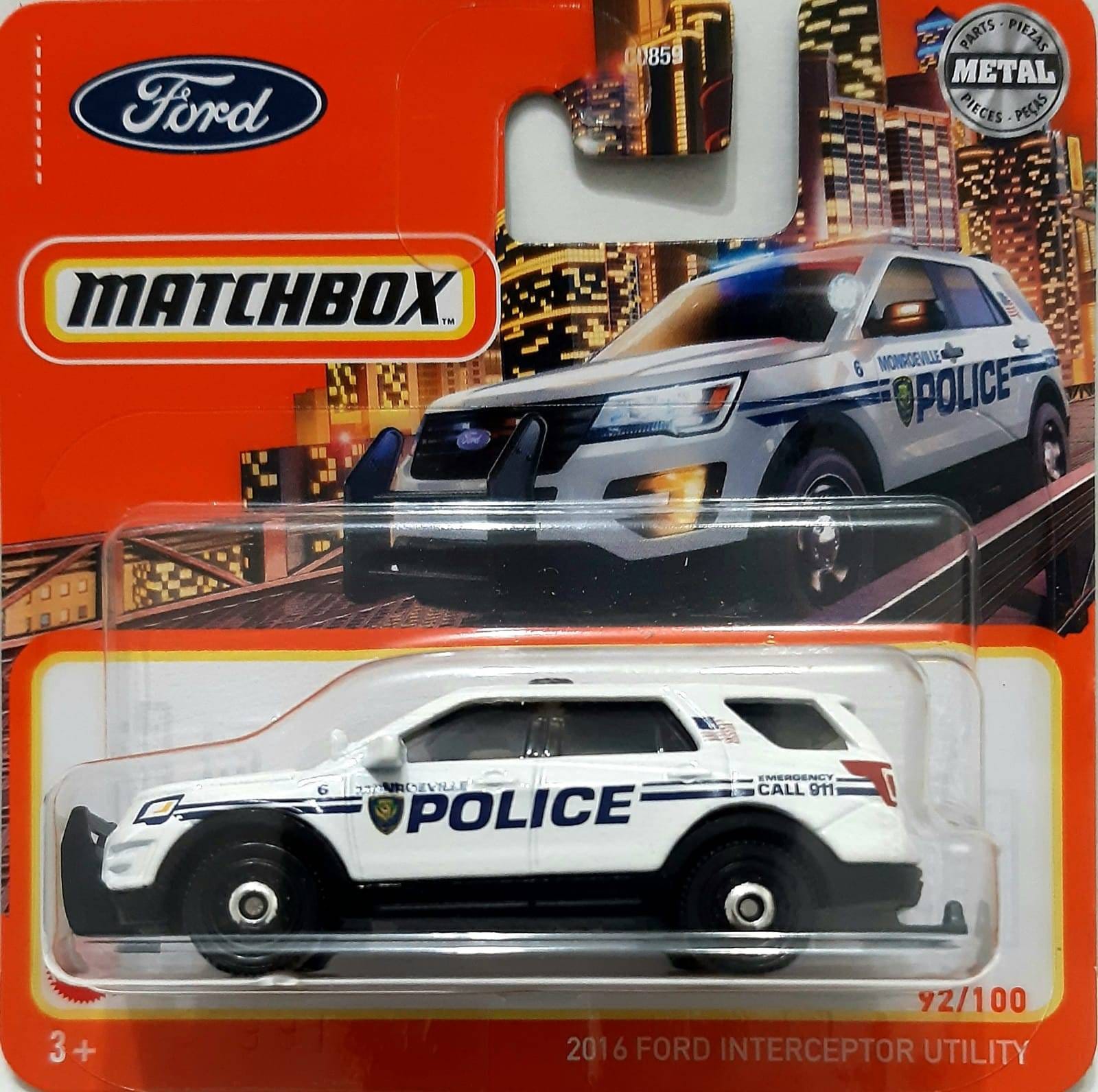 Matchbox police sales cars 2019