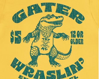 Alligator Wrestling Premium T-Shirt, Florida