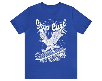 America Regular Hawaii Surf Club T-shirt in white