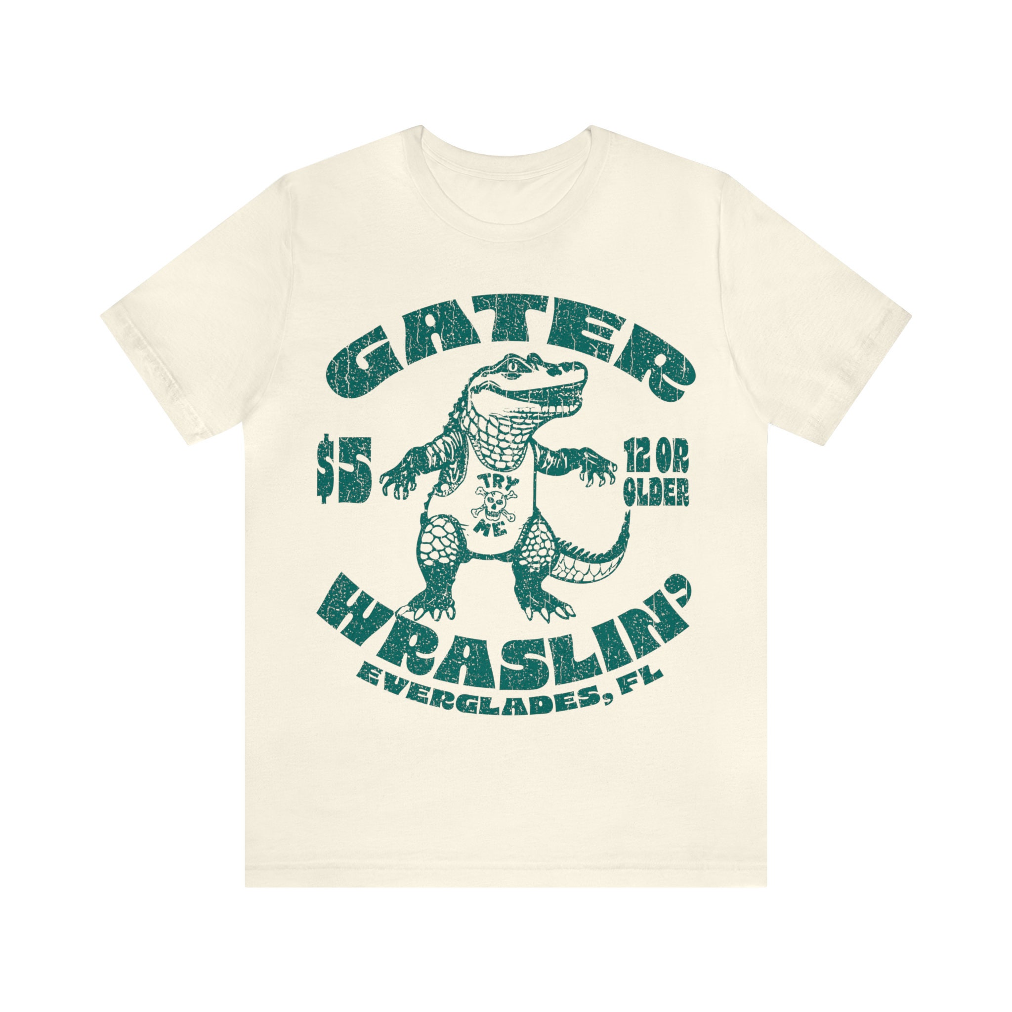 Alligator Wrestling Premium T-shirt, Florida - Etsy