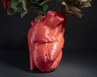 Human Heart Vase 3D Printing