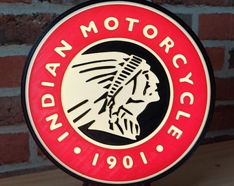 Indisk motorcykel LED-lampa 3D-utskrift