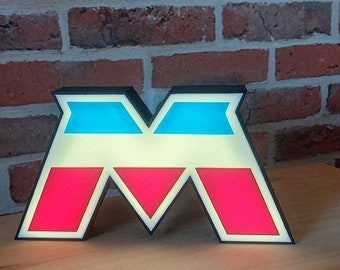 3D-utskriven Motobécane M-lampa