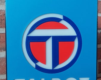 Vintage Talbot-lampa 3D-utskrift