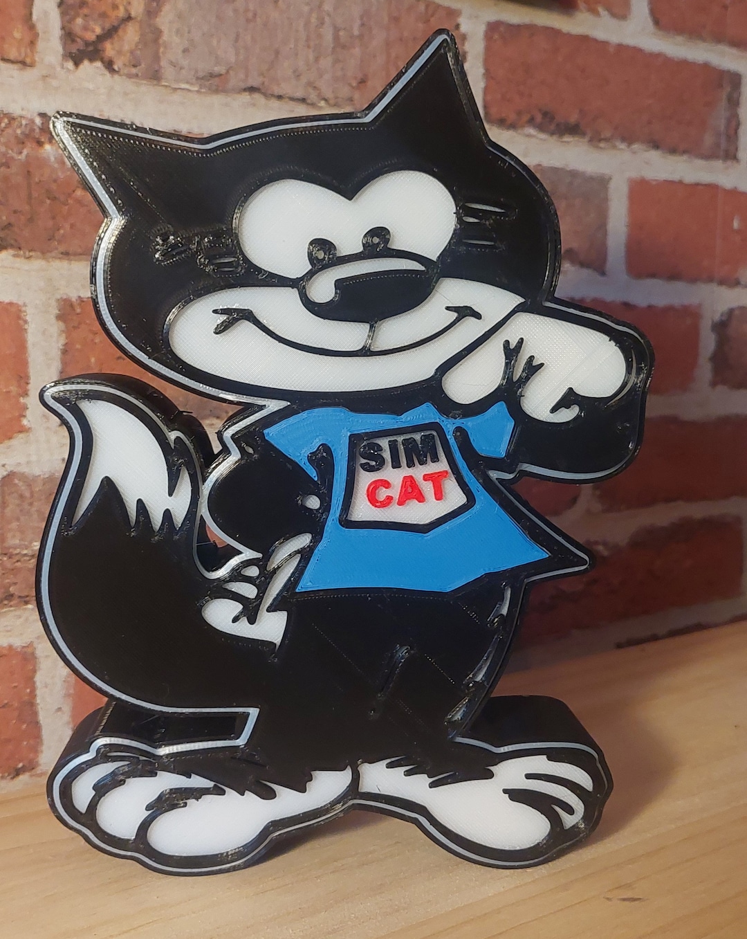 Simca Simcat Mascot Lamp 3D Printing - Etsy