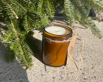 Vela de soja natural