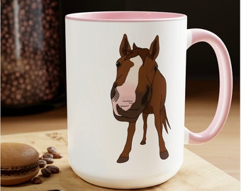 Customizable Horse Mug Personal Mug Gift For Equestrian Coffee Cup Collection Personalized Horse Equestrian Cup