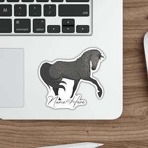 Customizable Horse Sticker Personal Decal Gift For Equestrian Handmade Sticker Collection Personal Horse Equestrian Decal