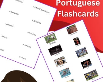 Sports - Portuguese Flashcards