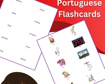 Common Verbs 1 - Portuguese Flashcards